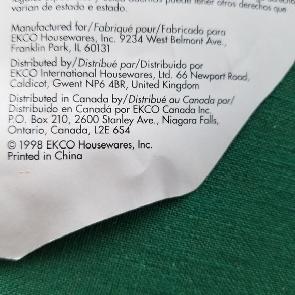 NEW EKCO Baker’s Secret NON-STICK Santa Face Pan - Picture 6 of 6